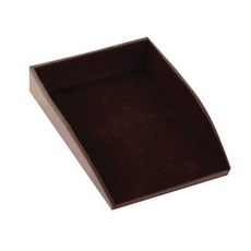 Di lusso 現代文件托盤, 深棕色