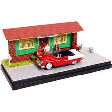 모터맥스 미니카 디오라마 세트, 클레식오픈카 C, 1개