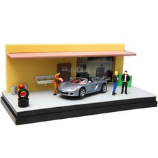 모터맥스 미니카 디오라마 세트, 포르쉐카레라 A, 1개