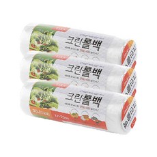 식품용 크린업소용 미니롤백 200매, 4개
