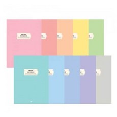 800 중고노트 H판 10p, 색상랜덤, 10세트