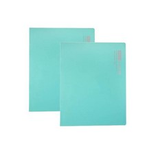 3500 컬러PP클리어화일20P(SP), 민트, 2개