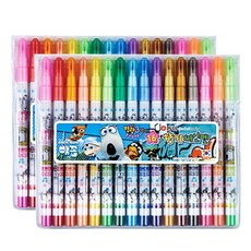 DONG-A 貝肯熊香氣簽字筆, 2個, 混色, 16色