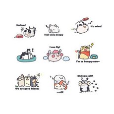 淋浴窗貼 快樂狗狗 9款