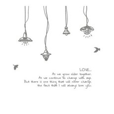 淋浴窗戶 可愛檯燈, 1個