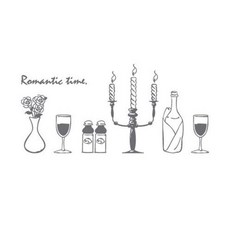 淋浴窗貼 浪漫時光