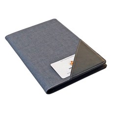 미북 Mibuk Diary Shop A5 兩色便箋本活頁夾, 灰色的, 1 個