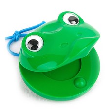 ZENON Bambina 青蛙造型響板, 綠色