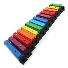 RIVERA RST-013 共鳴木琴 13音, 彩虹色, 13片, 1個