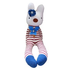 [토이삭스] 롱롱다리 마린토끼 양말인형 만들기DIY, 레드(몸통), 1개