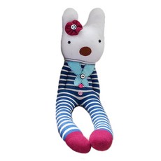 [토이삭스] 롱롱다리 마린토끼 양말인형 만들기DIY, 네이비(몸통), 1개