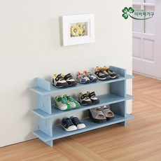 ArAmA 3層鞋架, 天藍色