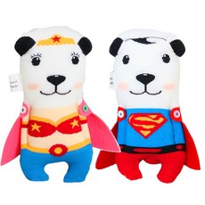 양말인형 만들기DIY 히어로즈 퍼피 시리즈, 원더독, 슈퍼독, 1세트, 1개