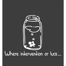 SP-G763) 행운의 유리병, 화이트