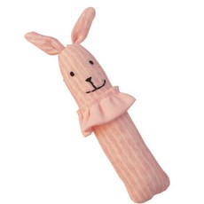 날아라미쎄스깡 토끼 딸랑이, 스트라이프핑크, 1개