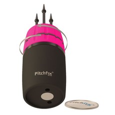 Pitchfix 高爾夫球草皮修復器, 粉色的