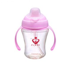 PLORA 壺嘴杯200ml, 粉色