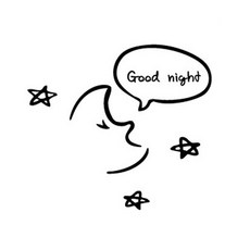 디자인수풀 달 자동차스티커 SP-G692, 블랙