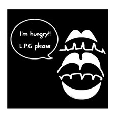 디자인수풀 자동차스티커 입_LPG SP-G540, 화이트, 1개
