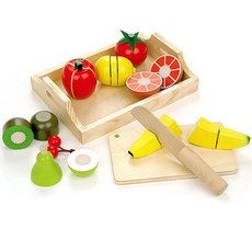 快樂城鎮 新款水果切切樂扮家家酒, 1個