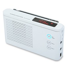 아이담 멀티스피커 붐박스 MP3 라디오, BOOM-R6, White