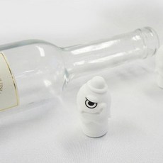 미킵 유령 와인스토퍼, 흰색, 1개