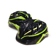 SPEED STAR 兒童運動自行車安全帽, 綠色 黑色