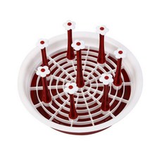 컵 홀더 스토리지 원형, 레드, 1개