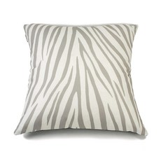 Molly's 紋路圖案靠枕套, 灰灰色