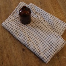 雙地球自然格子廚房十字架 45 x 65cm, 單一顏色, 1個