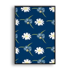 all new frame 花圖案掛畫 A1