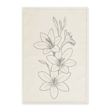 더파슬리 핸드드로잉 포스터, GM 55058, 패브릭