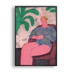 all new frame 芭蕾舞者圖案掛畫 A1