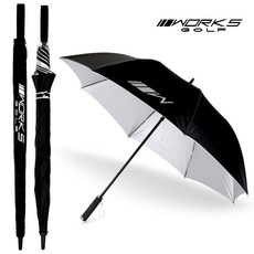 웍스골프 70심플 골프우산, 블랙, 1개
