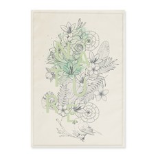 더파슬리 핸드드로잉 포스터, GM 55004, 패브릭