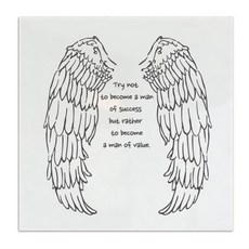 彩色霧面窗貼 天使的名言, SP-C262