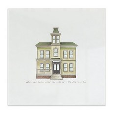Design Soopul 彩色霧面窗貼 Sweet House 壁貼, SP-C220