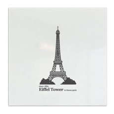 彩色霧面窗貼 基本款 艾菲爾鐵塔, SP-C235