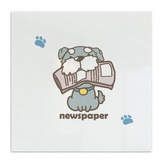 彩色霧面貼紙 可愛狗狗, SP-C204