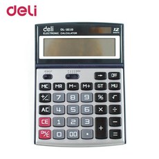 DELI 계산기 E1618, 램덤 발송, 1개