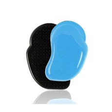 핸드 쉐입 두피마사지 브러시, 블루, 1개