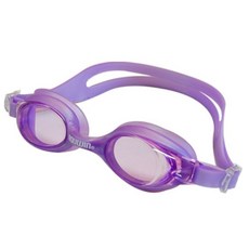 AQUWIN 兒童用一般鍍膜一體式鼻托泳鏡 CJV70, 紫色