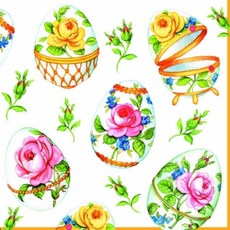 Small Roses 암비앙떼 냅킨 (20매), 1개