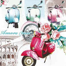냅킨아트 HF Vespa di Roma 냅킨 20매, 1개