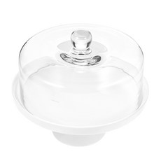 까사미아 로사 케이크 스탠드 L, 투명, 1개, 1개