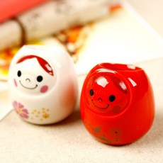 아리코 행운인형 2종, 레드+화이트