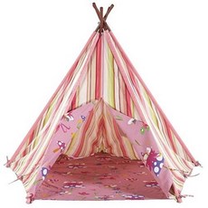 까사미아 키즈 요정 티피텐트, 핑크, 1개