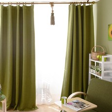 alice goes home 成像窗簾（不包括Bon Ring）, 深綠色