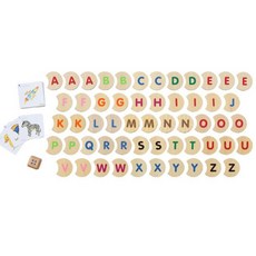 알파벳 퍼즐, 혼합색상, 35 x 25 x 5cm, 1개