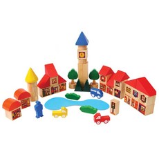 타운블록, 혼합색상, 35 x 25 x 5cm, 1개